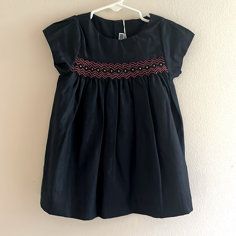 Jacadi Girl’s Navy Dress - New with Tags
